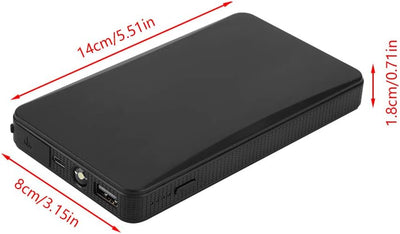 Nicoone Tragbare 12V Auto Starthilfe Motor Batterie 8000 mAh Ladegerät Power Bank für Benzin Motor 2