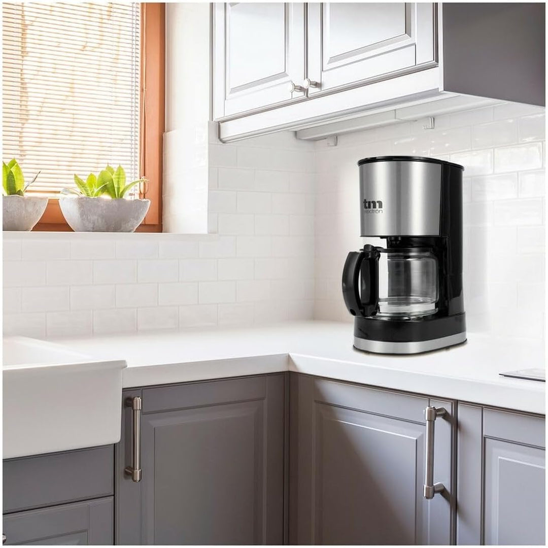 Tm Electron Tmpcf007 Drip Coffee Maker 6 Cups 0.6l 600w One Size 6 tazas, 6 tazas
