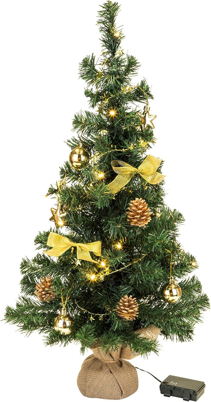 Bambelaa! Weihnachtsbaum Künstlich Mit Beleuchtung Geschmückt Tannenbaum Dekoriert Christbaum Beleuc