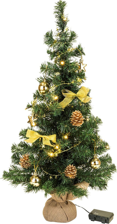 Bambelaa! Weihnachtsbaum Künstlich Mit Beleuchtung Geschmückt Tannenbaum Dekoriert Christbaum Beleuc