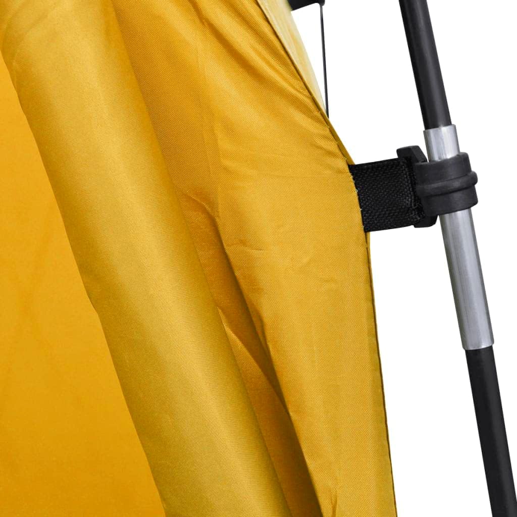 vidaXL Duschzelt Umkleidezelt WC Toilettenzelt Wechselzelt Umkleidezelt Camping Gelb, Gelb
