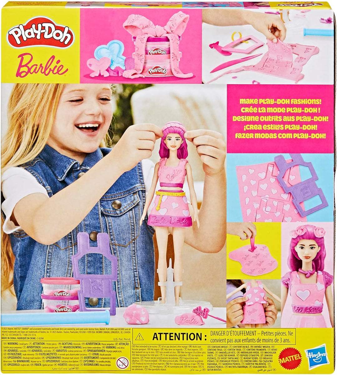 Play-Doh Barbie Herzen &amp; Haare Puppenset, Barbie Herzen &amp; Haare