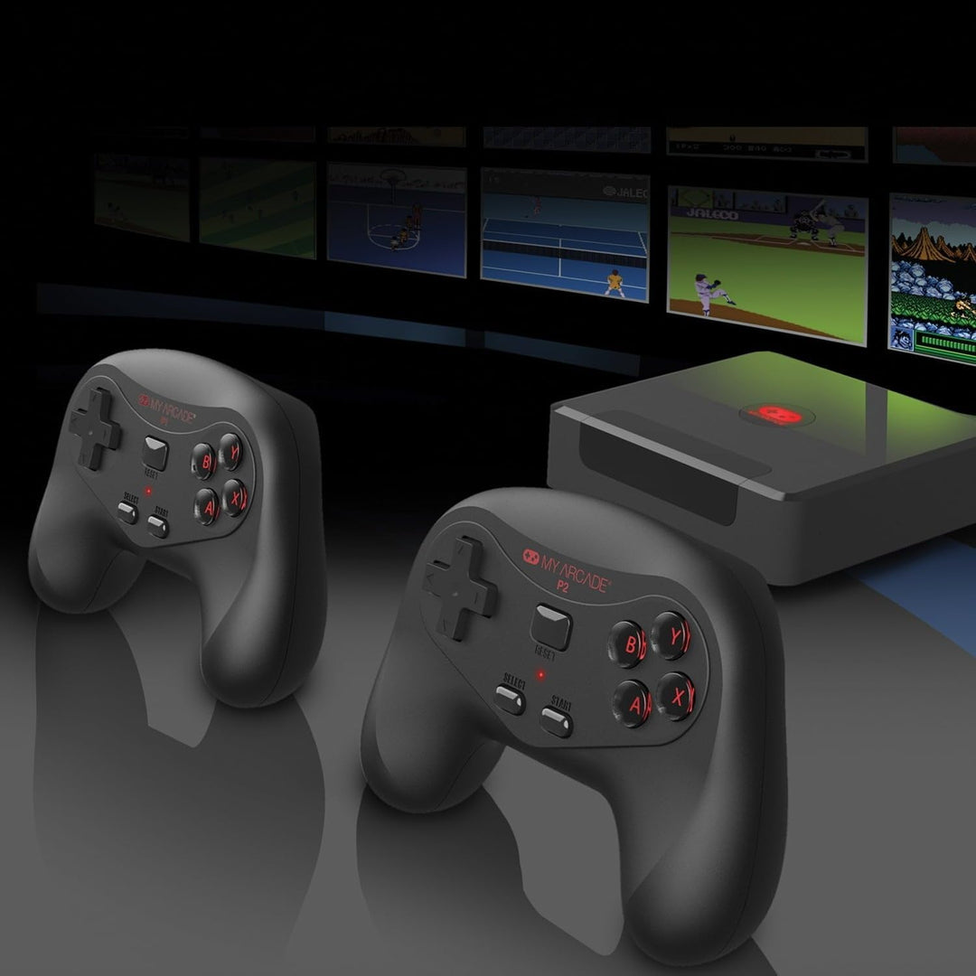 My Arcade GameStation Wireless HD - Data East Videospielkonsole mit über 250 Spielen, DGUNL-4144, Pl