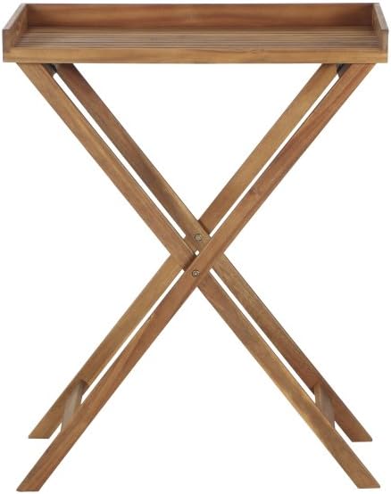 Siena Garden Tablett Minera, 45x80x99,5cm, Gestell: Akazienholz, geölt in natur, Fläche: Akazienholz