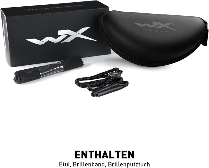 Wiley X | WX PEAK | Sonnenbrille Herren | Sonnenbrille Verspiegelt | Ideal bei Outdoor-Aktivitäten |