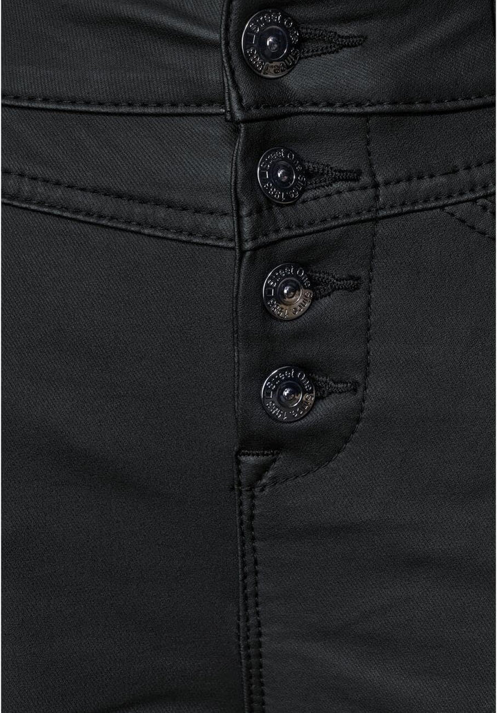 Street One Damen Boot Cut Hose A375795 38W / 28L Schwarz, 38W / 28L Schwarz