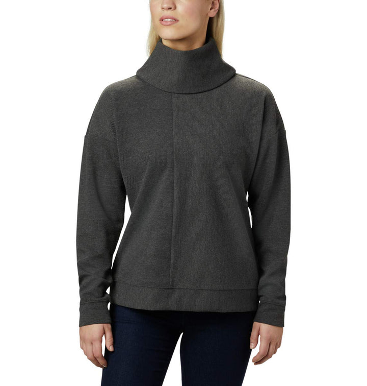 Columbia Damen Firwood Ottoman Pullover Firwood Ottoman Pullover XL Shark Heather, XL Shark Heather
