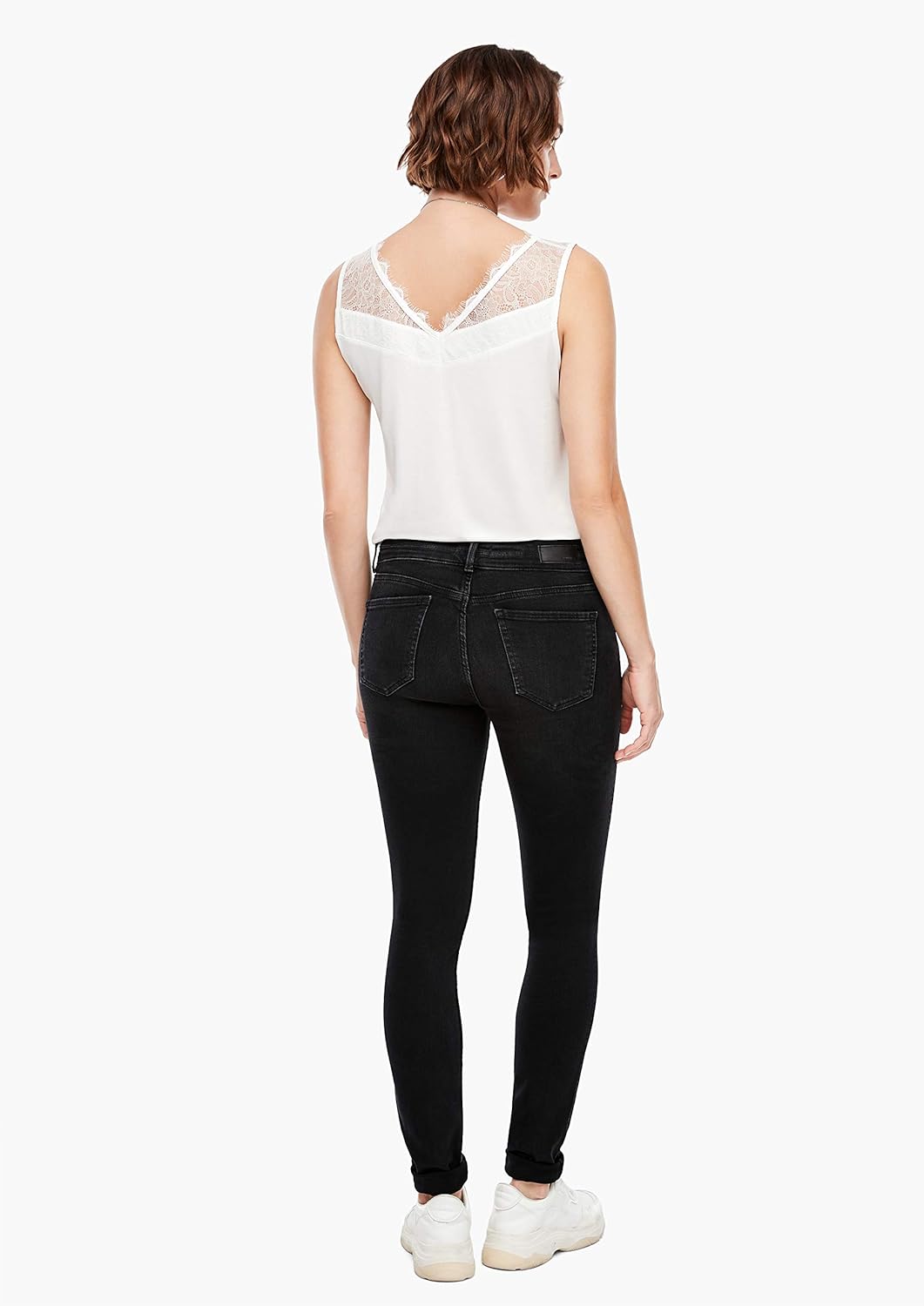 s.Oliver Damen Skinny Jeans 32W / 50L Schwarz (99z8), 32W / 50L Schwarz (99z8)