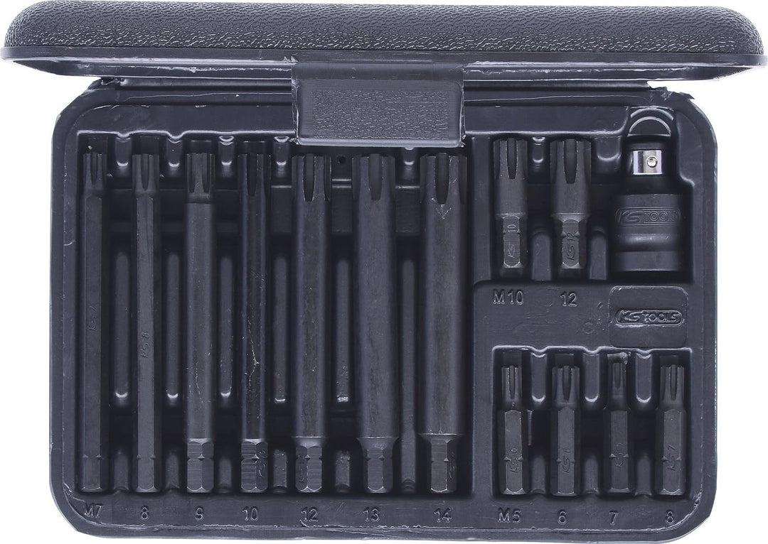 KS Tools 911.4306 5/16" CLASSIC Bit-Satz, 14-tlg.