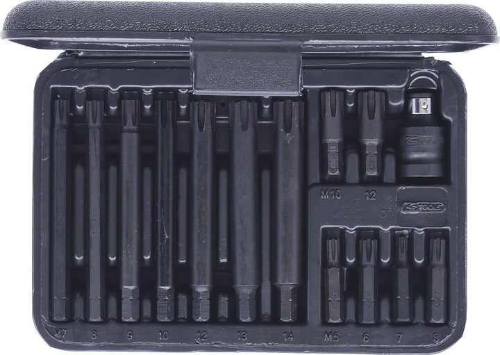 KS Tools 911.4306 5/16" CLASSIC Bit-Satz, 14-tlg.