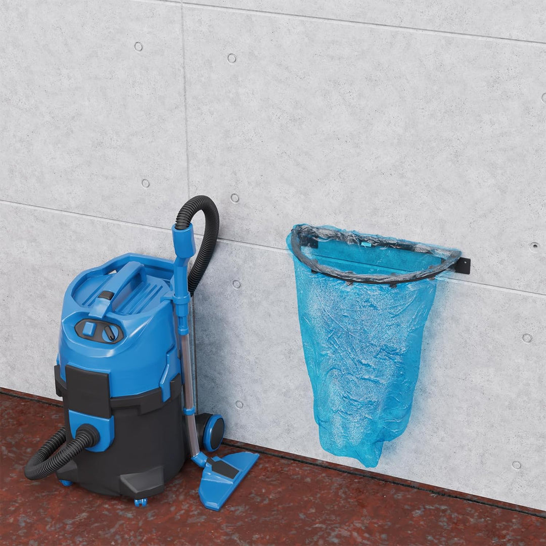 QLS Müllsackhalter U1 Müllsackständer Wandbefestigung Wandhalter Wandmontage Abfallhalter 35 L 240 L