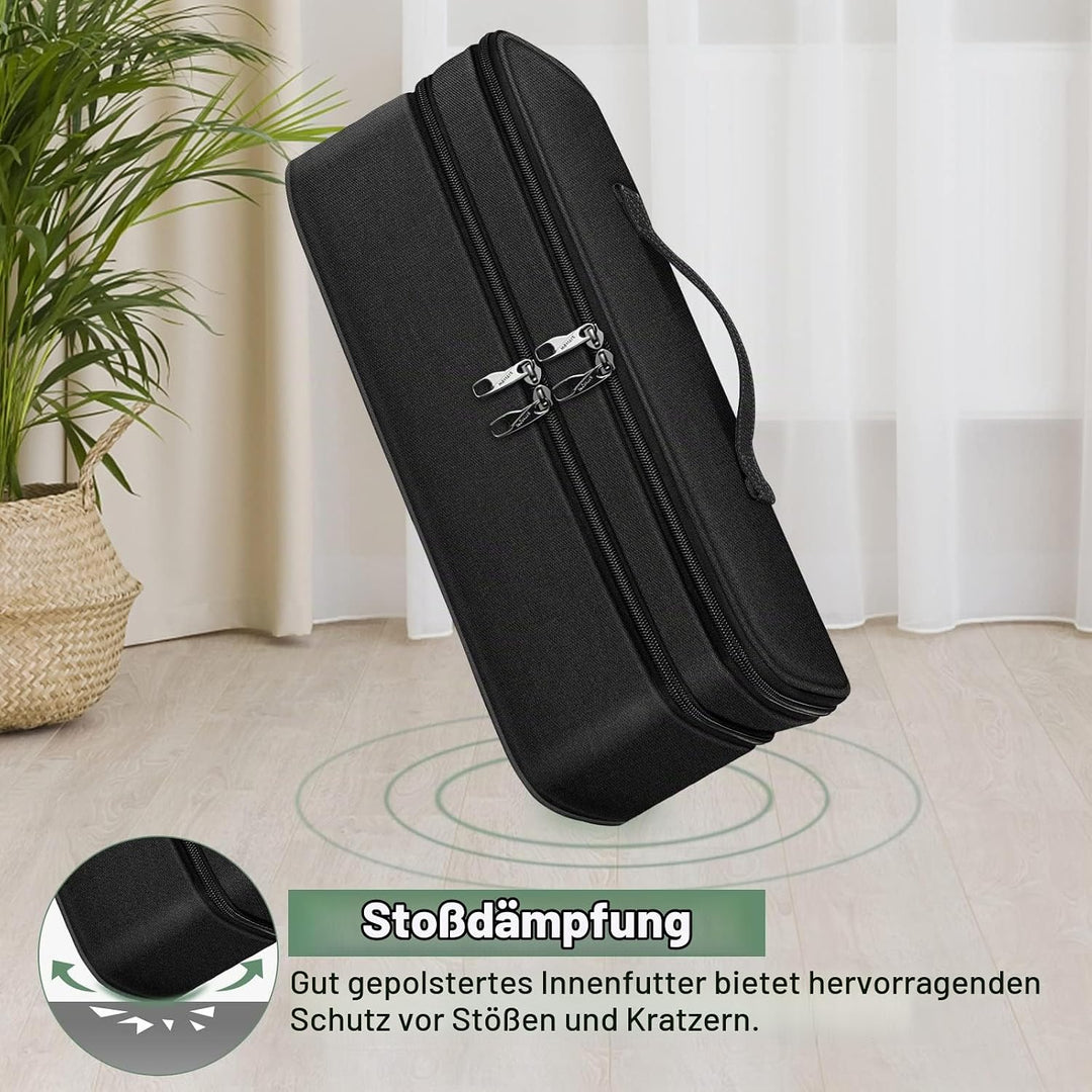 SITHON Reise Tasche für Revlon Salon One-Step Volumiser, Doppellagige Tragetasche für Dyson Airwrap,