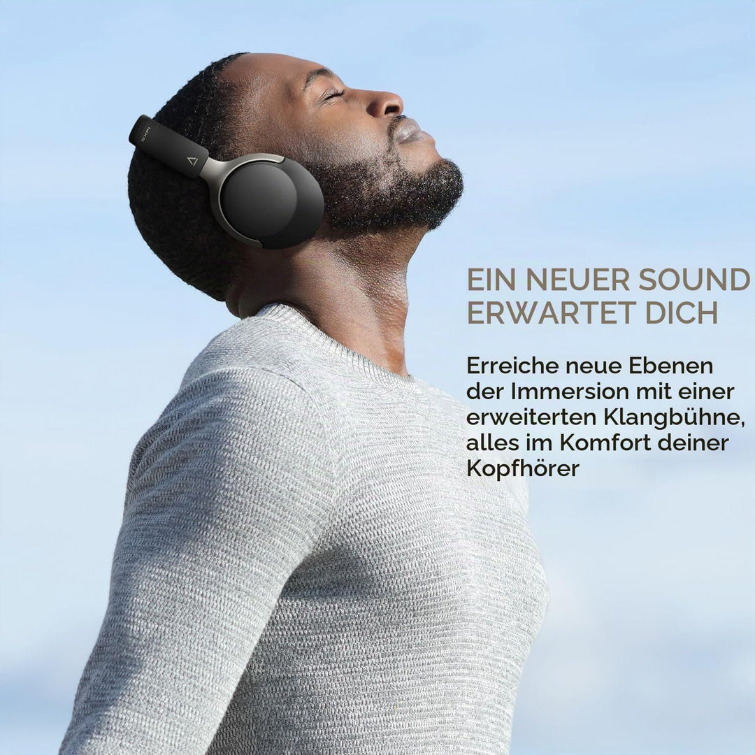 CREATIVE Zen Hybrid SXFI Kabellose Over-Ear-Kopfhörer mit Super X-Fi-Technologie, adaptiver hybrider