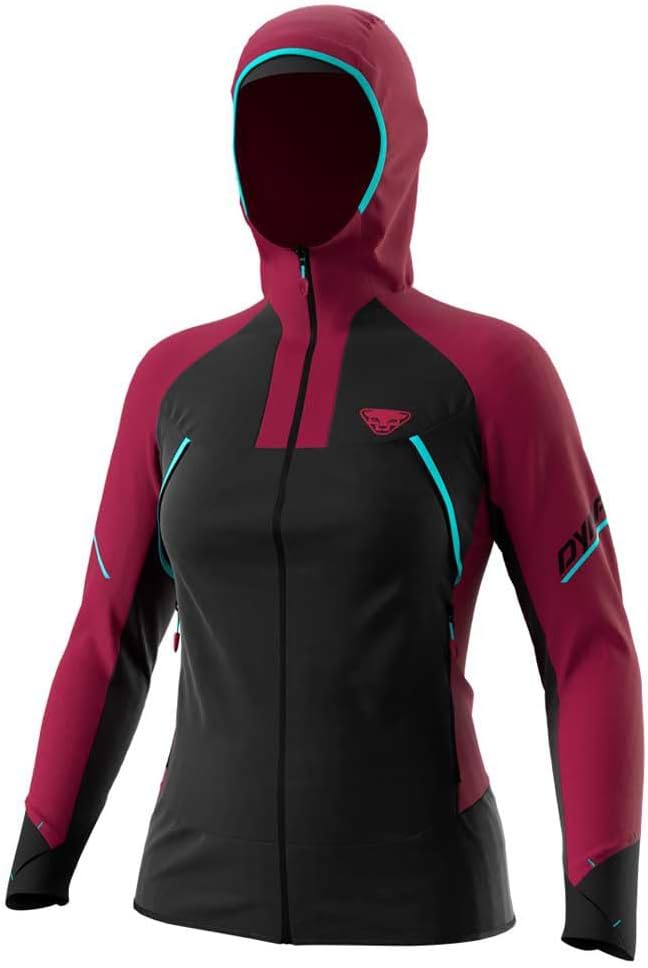 DYNAFIT Damen Speed Softshell JKT Jacke L Rot, L Rot