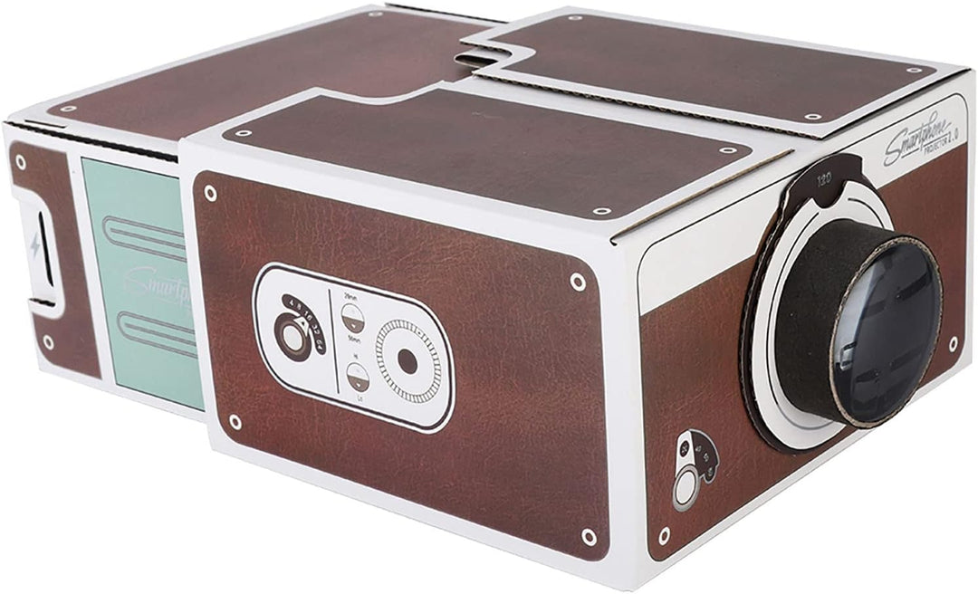 Handy-Projektor, Smart Portable Beamer Zweite Generation, DIY-Projektor Heimkino