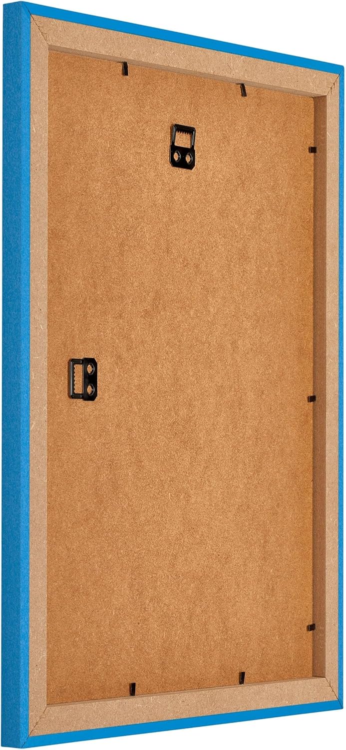 yd. Your Decoration - Bilderrahmen 75x100 cm - Hellblau - Billderrahmen aus MDF mit Acrylglas - Anti