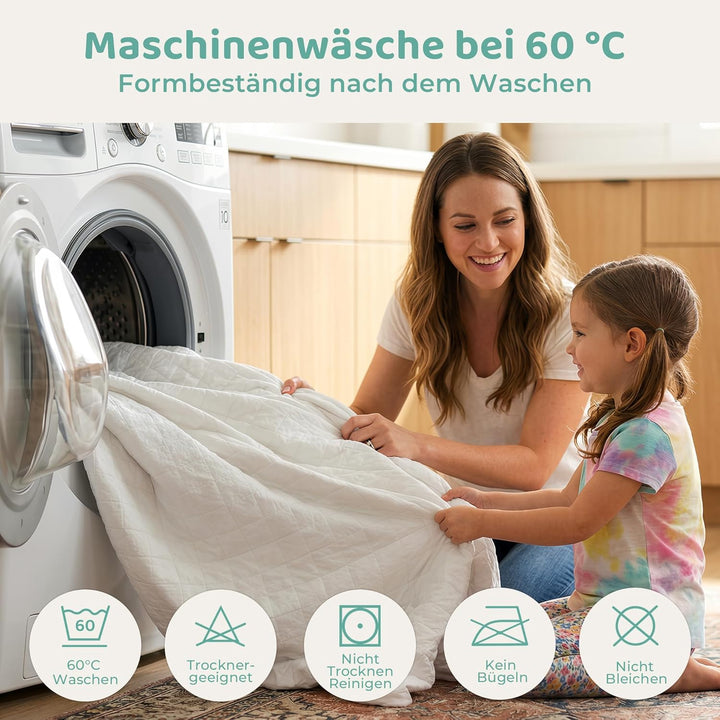 RECCI Bambus Wasserdichter Matratzenschoner 180 x 200 cm, Atmungsaktiv Matratzenauflage, Anti-Allerg
