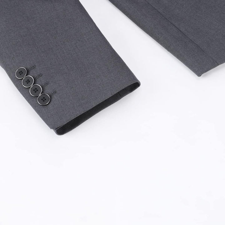 YOUTHUP Anzug Herren 2 Teilig Regular Fit Peak Lapel Anzüge 1 Knopf Hochzeit Herrenazug Hochzeit Sak