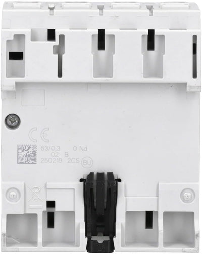 ABB F200 RCCB, 4-polig, 63A, 300mA Typ A 230V ac Single, Single