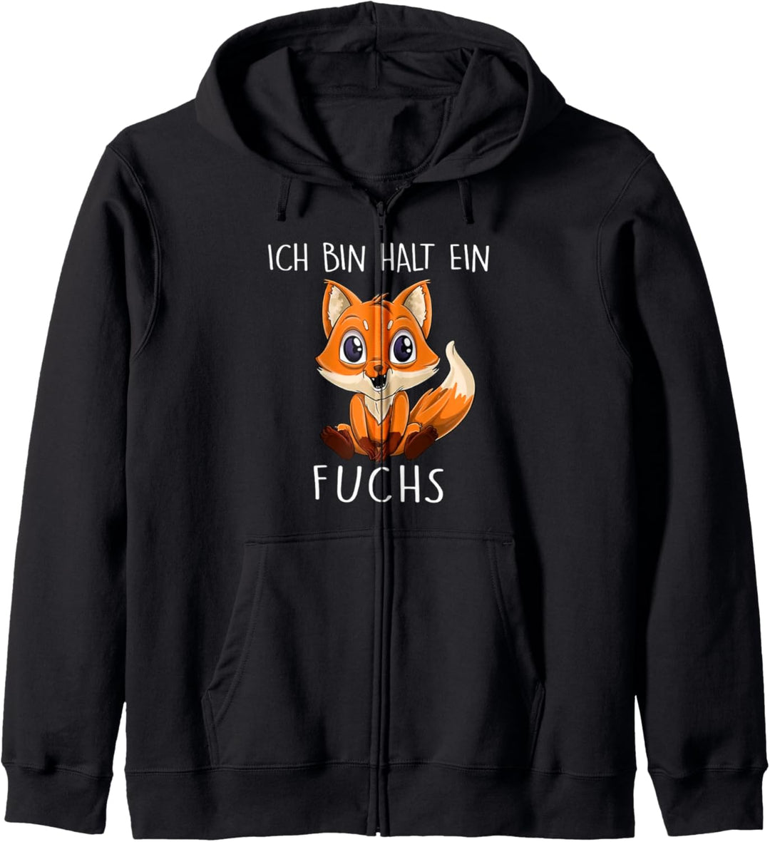 ich bin halt ein fuchs Kapuzenjacke