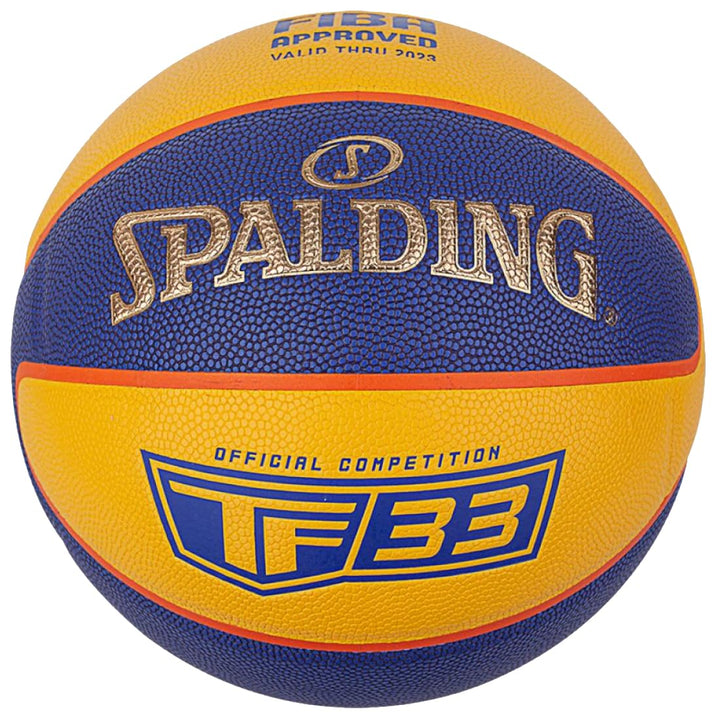 Spalding Unisex – Erwachsene Tf Series Basketbälle 6 Blue/Yellow, 6 Blue/Yellow