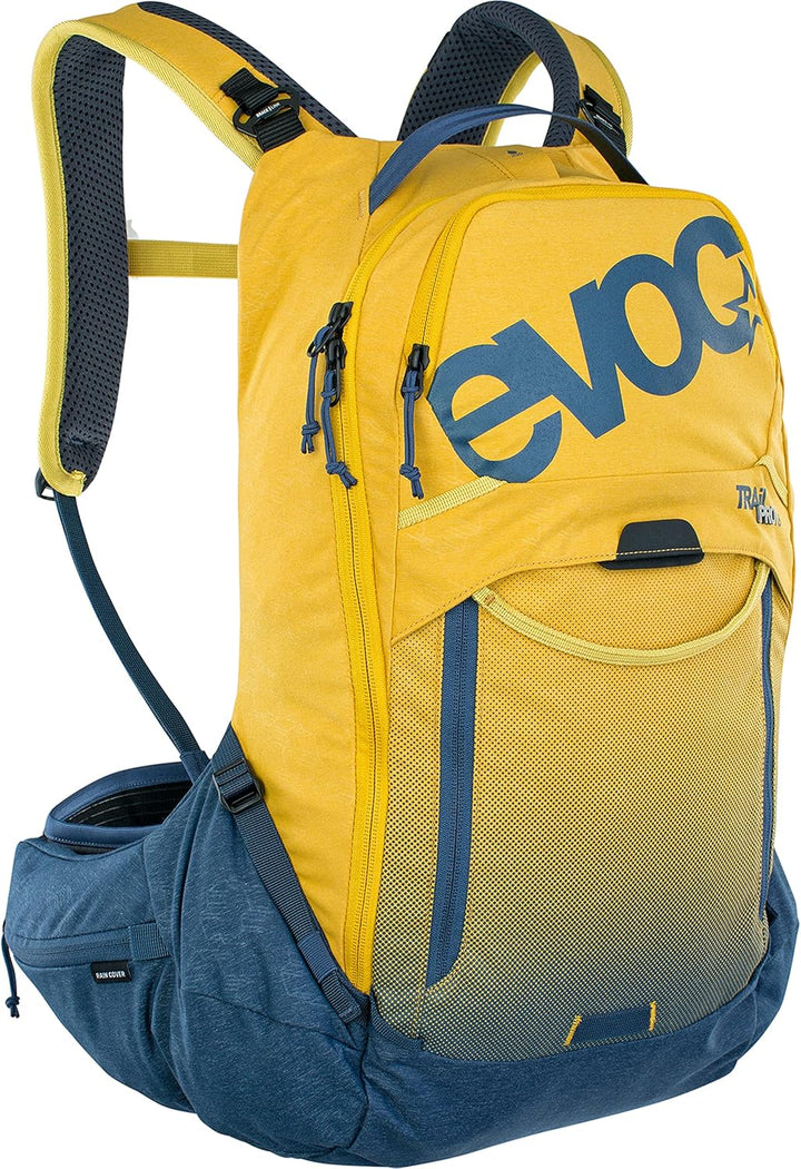 EVOC TRAIL PRO 16l Protektor Rucksack für Tagestouren & Trailriding, Fahrradrucksack (Backpack mit L