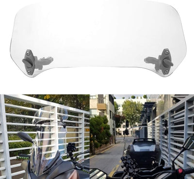 Vario Spoiler aufsatz + Universal Windshield Windshield Windshield Deflektor für Universal Windshiel