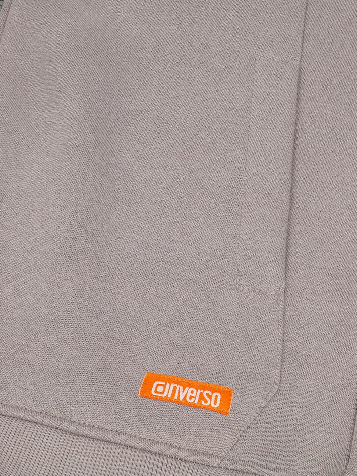 riverso Herren Kapuzenjacke RIVDanilo Hoodie Kapuzenpullover Reissverschluss Kapuze Hooded Jacke Bau