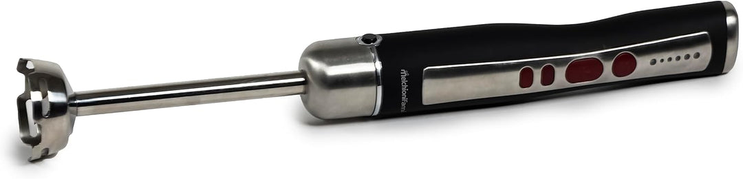 Melchioni Family | Wiederaufladbarer kabelloser Stabmixer Set mit Schneebesen, Zerkleinerer, Mixer u