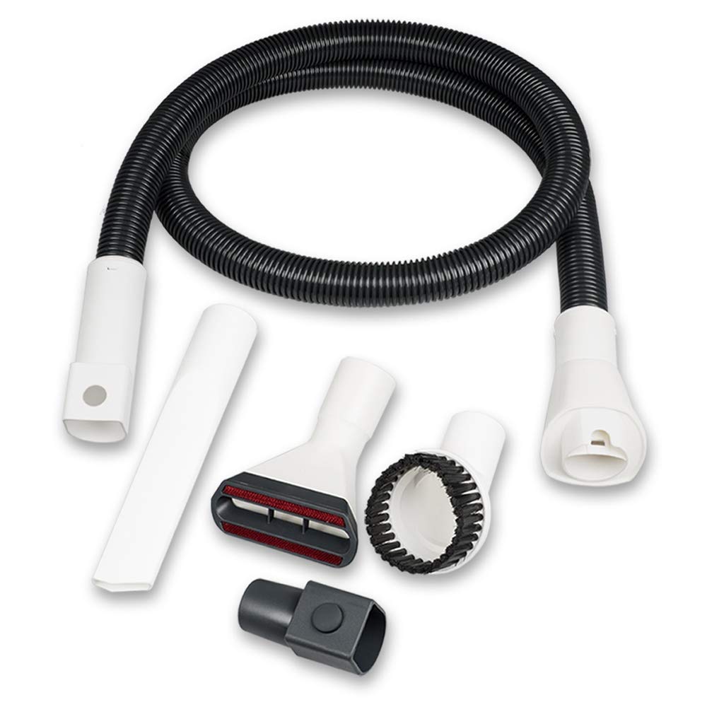 Düsenset mit langem Ersatzschlauch & Zubehör - Für Vorwerk Kobold VK 150/200 Staubsauger passend - H