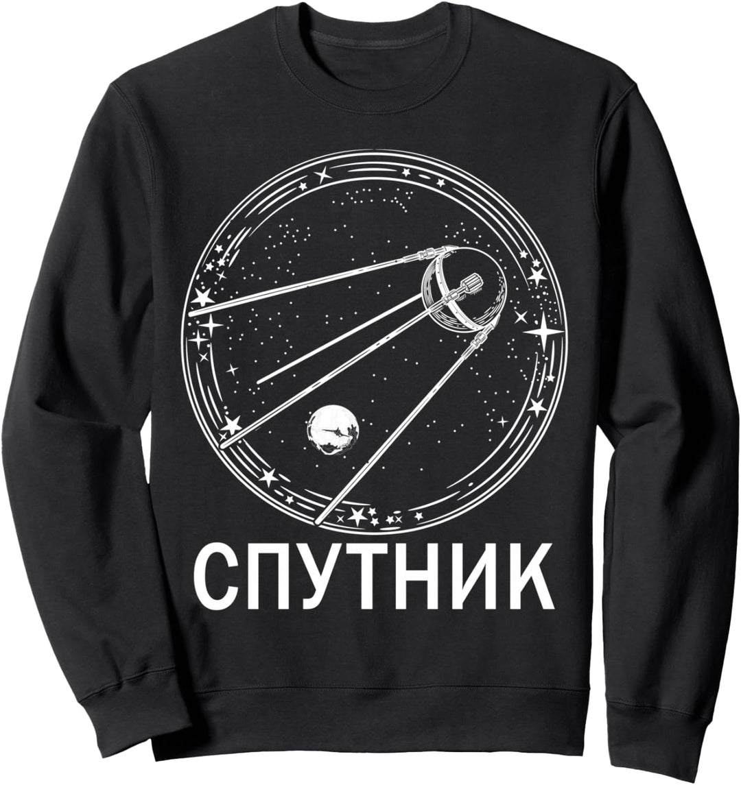 Sputnik UdSSR Sowjetunion Satellit Sweatshirt