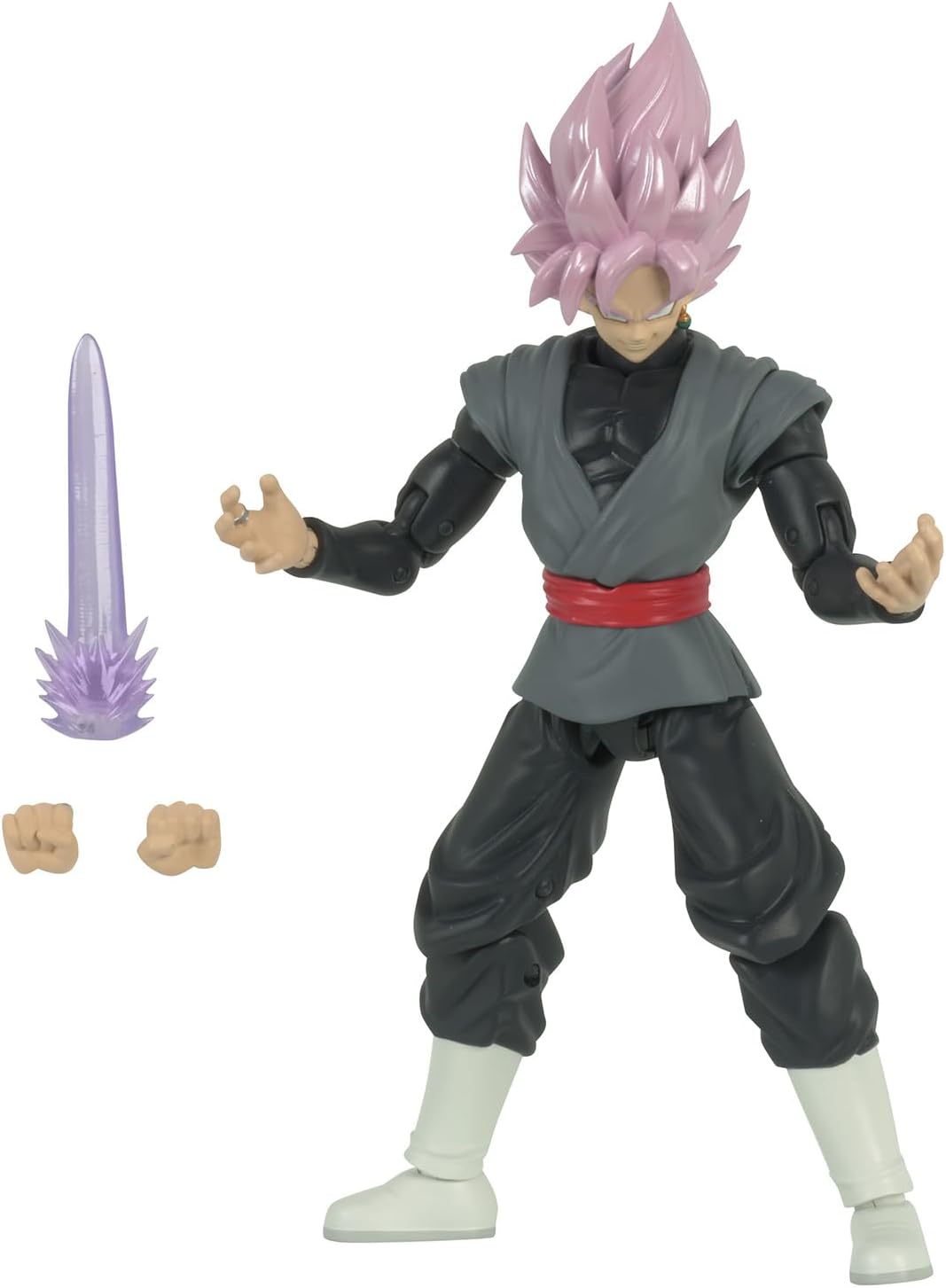 BANDAI – Dragon Ball Super – Dragon Star Figur 17 cm – Super Saiyan Rosé Goku Black – 35866, Super S