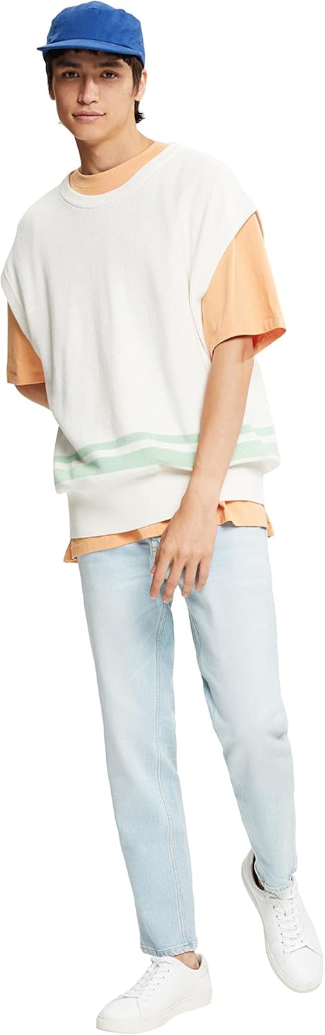 ESPRIT Herren Jeans 33W / 32L 904/Blue Bleached, 33W / 32L 904/Blue Bleached