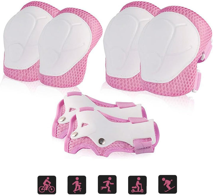 Inliner Protektoren Set, Kinder Schoner Set -Knieschoner Ellenbogenschoner Handgelenkschoner-Skatebo