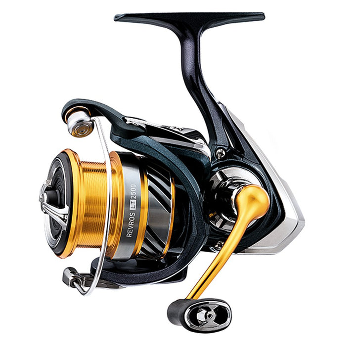 Daiwa REVLT2500 Revros Lt Spinnrollen, 5,3:1 Übersetzung, 101,3 cm Abzugsrate, 10 kg maximaler Zug,