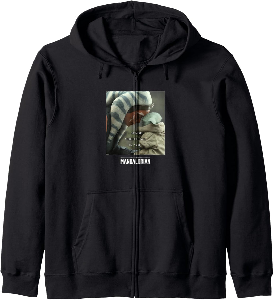 Star Wars: The Mandalorian Ahsoka & The Child I Sense Fear Kapuzenjacke