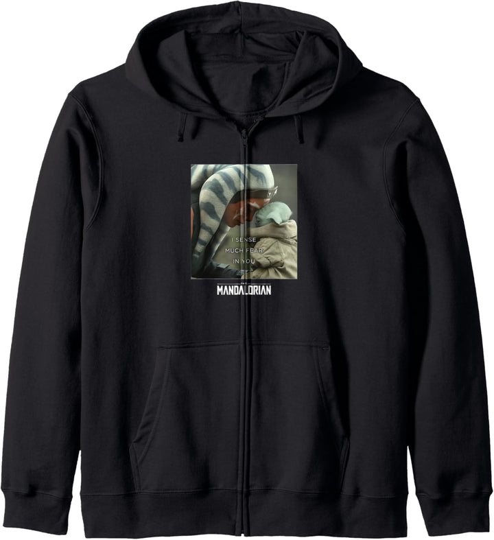 Star Wars: The Mandalorian Ahsoka & The Child I Sense Fear Kapuzenjacke