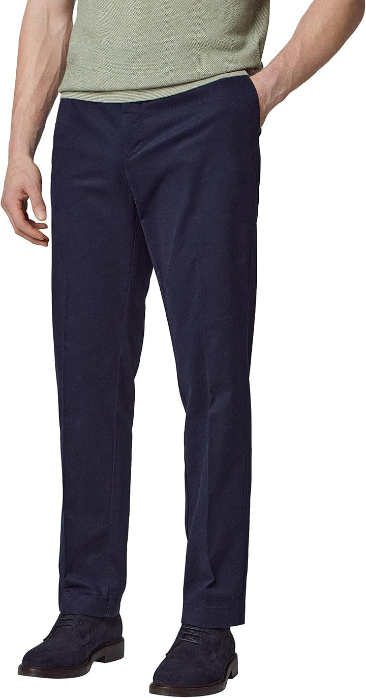 Hackett London Herren Hose C Chino Sanderson 33W / 28L Blue (Navy Blazer), 33W / 28L Blue (Navy Blaz