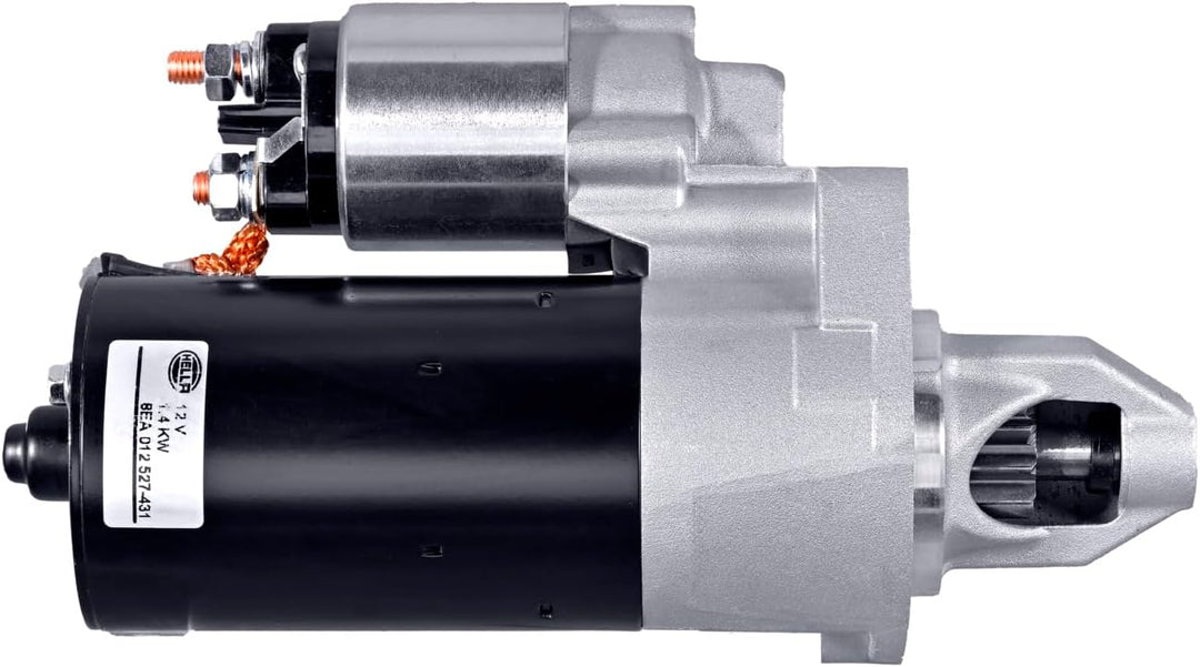 HELLA - Starter/Anlasser - 12V - 1.4kW - für u.a. Mercedes-Benz M-Class (W163) - 8EA 012 527-431