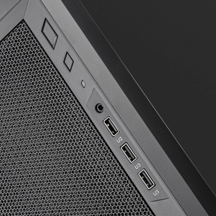 Silverstone SST-FA311-B - FARA 311 Kompaktes Micro-ATX-Gehäuse mit tollen Funktionen und Merkmalen