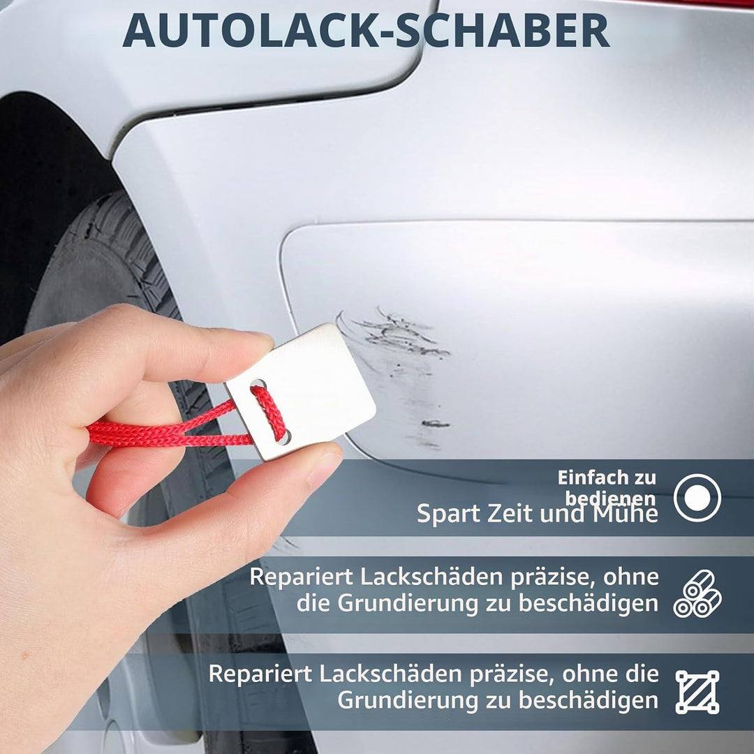 Lackhobel Autolack,Farbschaber Remover Tool,Lackschaber Auto,Caulk Remover Tool für Schmutz, Flecken