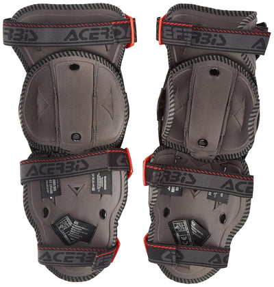 Acerbis Impact EVO Knie- / Schienbeinschoner, Schwarz/Rot