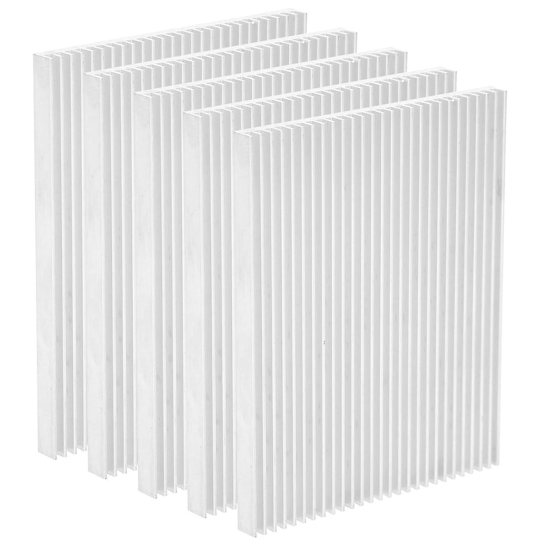 Kühlkörper, 80 X 100, Aluminium-Kühlkörper, 70 Mm, 5 Stück, Kühlkörper für CPU, Ultradünne Aluminium