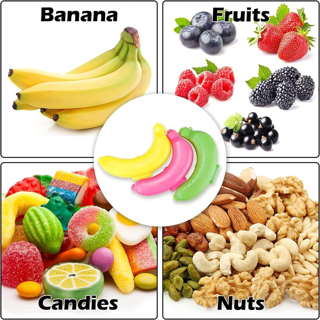 Bananenschutz, Bananen-Aufbewahrungsbehälter, Bananen-Etui, tragbarer Bananenhalter für Lunchboxen,