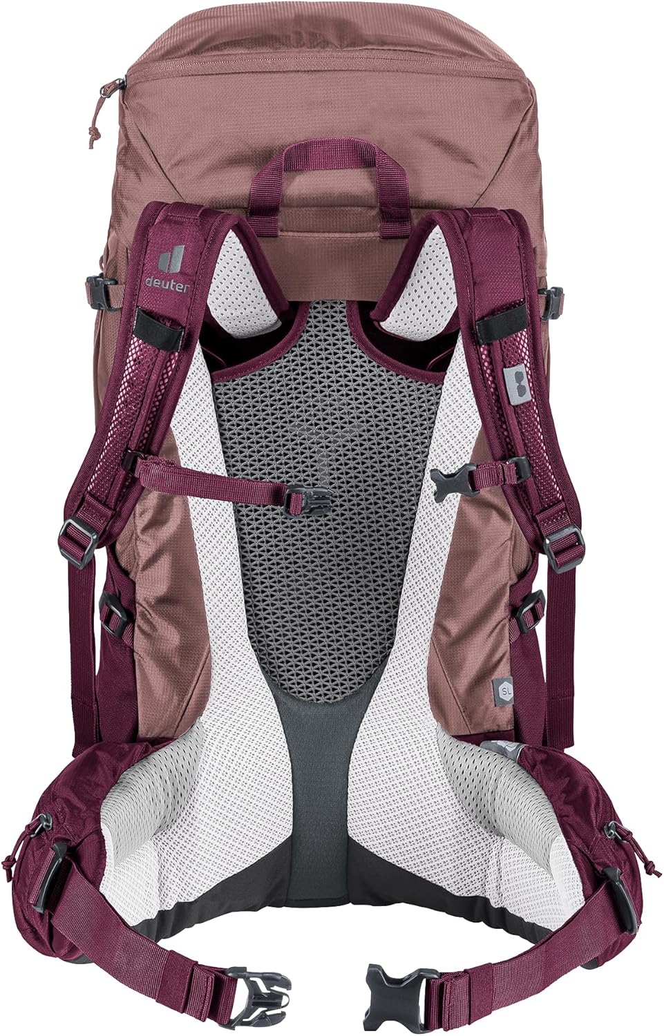 deuter Futura Pro 34 SL Damen Wanderrucksack 34 Lang Ashrose-cassis, 34 Lang Ashrose-cassis
