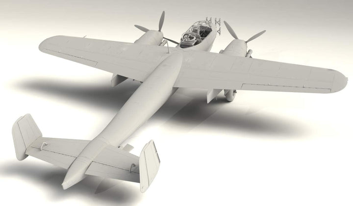 ICM 48271 Do 217N-1,WWII German Night Fighter (100% New molds) Modellbausatz, grau