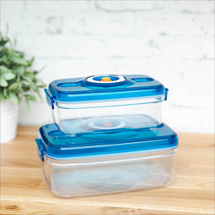 PowerXL Duo NutriSealer MEGA SET - 6in1 Vakuumiergerät - 3 Programme - hält Lebensmittel bis zu 5x l