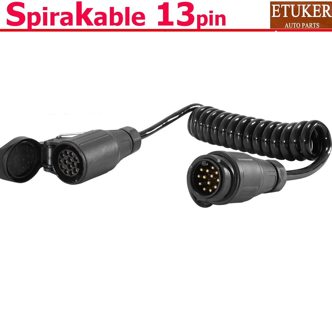 Anhänger Verlängerungskabel 13 Adrig Max.1.9M,13 auf 13 Adapter Anhänger Verlängerung Kabelverbinder