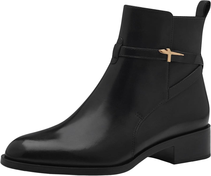 Tamaris Damen Klassische Stiefel, Frauen Stiefel,TOUCHit-Fussbett 39 EU Schwarz, 39 EU Schwarz