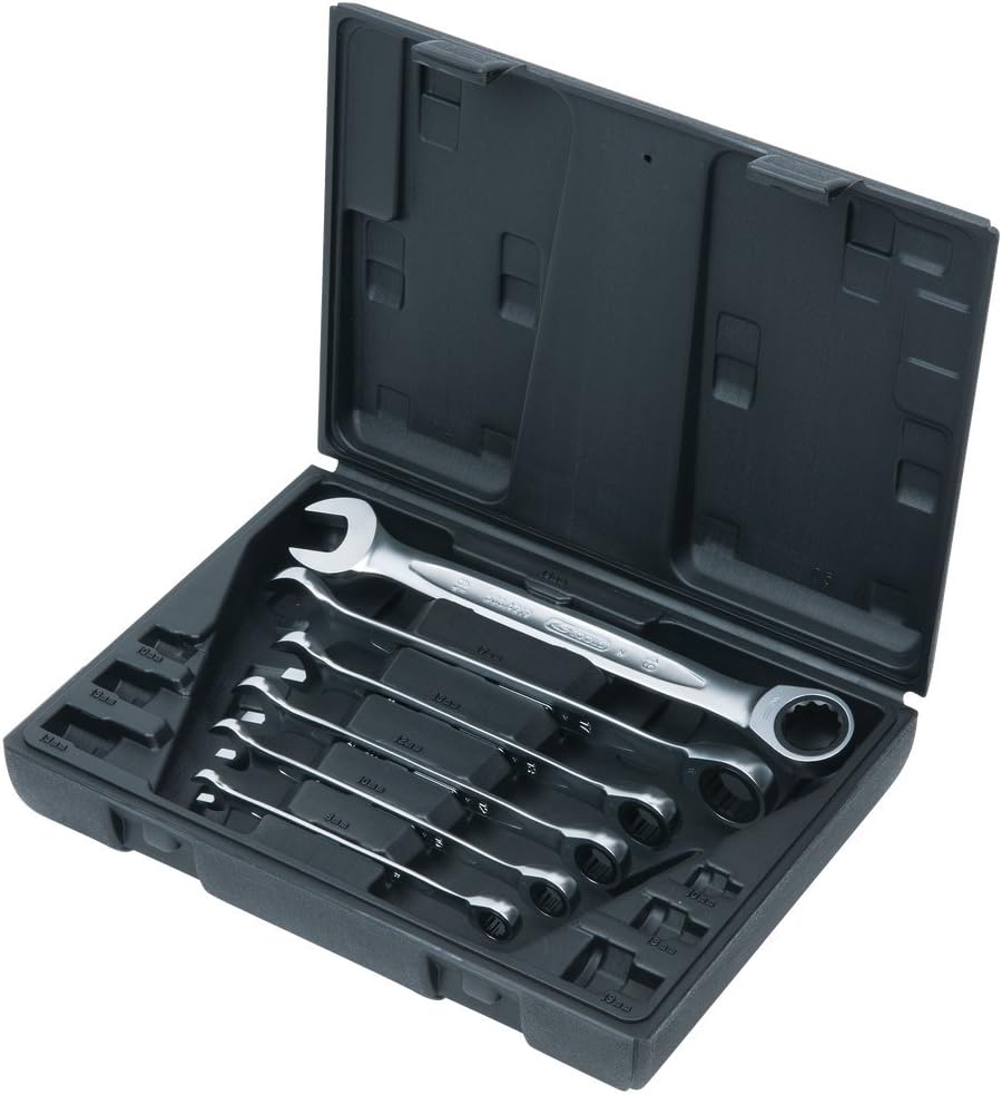 KS Tools 503.4259 GEARplus Ratschenringmaulschlüssel-Satz, 6-tlg.